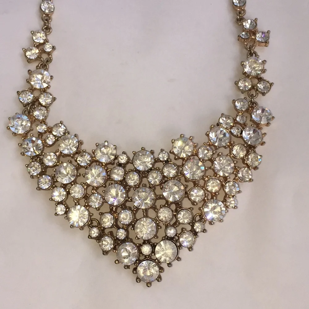 Princess Rhinestone Necklace - Picture 2 of 4
